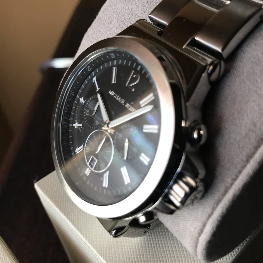 Michael kors stainless steel watch.